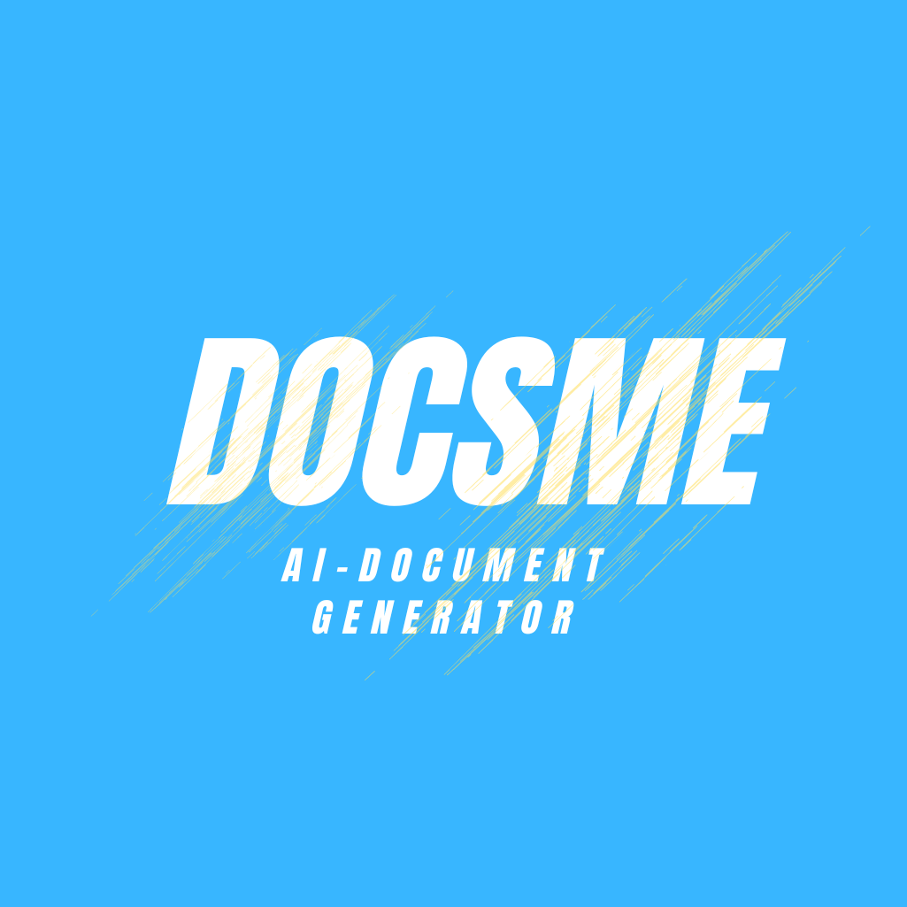 docsme AI - AI-Powered Document Generation